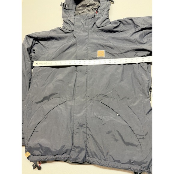 Y2K DC Snowboard Men's Black Insulated Jacket - Size M - Picture 4 of 16